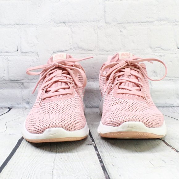 Nike Flex Trainer 7 Pink Mesh Lightweight Breathable Cross Training Shoe Size 9 - Picture 4 of 9